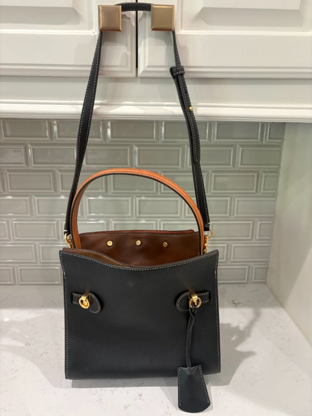 PETITE LEE RADZIWILL DOUBLE BAG - Picture 2 of 10